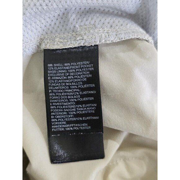 The North Face Womens Cargo Capri Pant Joggers Beige Size 4 Light Weight - Picture 10 of 11